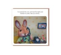 Brainbox Candy - Funny Birthday Card - Forest_Fr1ends - 'Spring Meadow' - Cheeky Greeting Card Humour - Fun Novelty Card - For Him Her Men Women Friends Partner