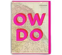 Brainbox Candy - Funny Birthday Card - Real Hackney Dave - 'Ow Do' - Witty Amusing Artistic Humour - For Him Her Men Women Friends Partner