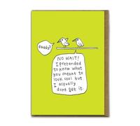 Brainbox Candy - Funny (Embossed) Birthday Card - 'Ready?' - Silly Humour Cards - Cartoon Illustration - Quirky Cards For Him Her Friends