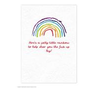 Brainbox Candy Funny RUDE Humorous | 'Cheer The F*ck Up' | Isolation | Postcard | Sold