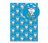 Brainbox Candy - Magda Archer - Funny Wrapping Paper - 'My Life Is Crap' - 2 Sheets - Cheeky Gift Wrap For Him Her Men Women Friends - Quality Folded Wrap