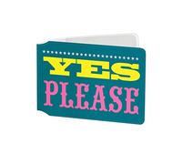 Brainbox Candy No Thanks/Yes Please Travelcard Oyster Wallet