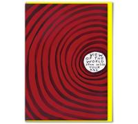 Brainbox Candy Official David Shrigley - Funny Birthday Cards Humorous Happy Birthday ‘View of the World’ Perfect For Best Friends Mates Him- Sold Exclusively