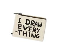 Brainbox Candy Official David Shrigley Pencil Case - Artist Supply Case - Stationery Case - Pencil Pouch - Zip Closure - Zipper Pencil Case - Durable Textile
