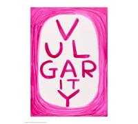 Brainbox Candy Official David Shrigley Postcard - 'Vulgarity' - Funny Postcards - David Shrigley Art - A6 Print - Artistic Postcard