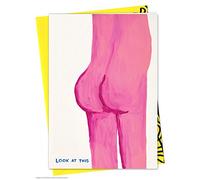 Brainbox Candy Official David Shrigley - Rude Birthday Cards Funny Humorous Happy Birthday - 'Look at This ' - Perfect for Best Friends Him Her Boyfriend Wife Girlfriend Partner - Sold Exclusively