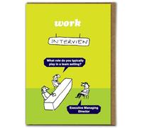 Brainbox Candy Official Modern Toss - Funny Birthday Card - 'Team Play Role' - Cheeky Cartoon Comedy - Birthday Humour Cards For Him Her Friends Mates