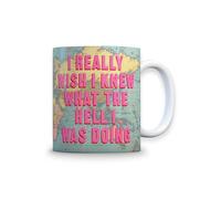 Brainbox Candy - Real Hackney Dave - Funny Mug for Adults - 'Wish I Knew What I was Doing' - Novelty Boxed Mug - Cheeky Gift Ideas for Men Women - Quirky Art Design - Quality 10oz Stoneware Mug