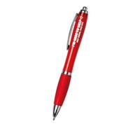 Brainbox Candy - Rude Ballpoint Pen - 'I'm Here To Help' - Hilarious Novelty Humour - Cheeky Gifts For Men Women Friends - Red - RetractablePen - Black Ink