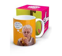 Brainbox Candy - Rude Mug for Adults - Gift Boxed Novelty Christmas Or Birthday Gift for Men and Women Who Have Everything - M. Tea Hilarious Design - Quality 10oz Stoneware Mug