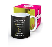 Brainbox Candy - Rude Mug for Men - Gift Boxed Secreat Santa Christmas Or Birthday Gift for Men and Women Who Have Everything - W…. Acronym Design - Quality 10oz Stoneware Mug