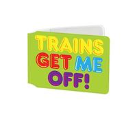 Brainbox Candy Trains Get Me Off Travelcard Oyster Wallet