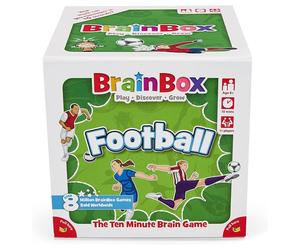 BrainBox Football Card Game | The Ten Minute Brain Game | 1+ Players | Aged 8+