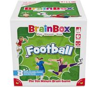 BrainBox Football | Fun & Educational Card Game | Ages 8+ | 1+ Players | 10 Min
