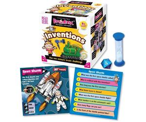 BRAINBOX INVENTIONS 10 MINUTE BRAIN CHALLENGE PLAY LEARN TOGATHER CARD GAME NEW