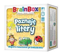 Brainbox - Poznaję Litery Rebel Gra Planszowa Polska