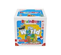 BrainBox The World | Fun & Educational Card Game | Ages 8+ | 1+ Players | 10 Minutes Play Time