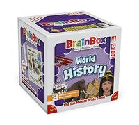 BrainBox World History | Fun & Educational Card Game | Ages 8+ | 1+ Players | 10 Minutes Play Time
