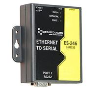 Brainboxes 1 Port RS232 Ethernet to Serial Adapter