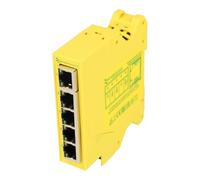Brainboxes Compact Industrial 5 Port Gigabit Ethernet Switch DIN Rail Mountable, 5 Port Gigabit 10/100/1000
