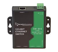 Brainboxes Ethernet to 3 Relay Adapter, light industrial, 5 port gigabit 10/100/1000