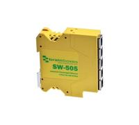 Brainboxes Industrial Compact Ethernet 5 Port Switch DIN Rail Mountable
