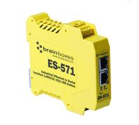 Brainboxes Isolated Industrial Ethernet to Serial 1xRS232/422/485 + Et