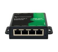 Brainboxes SW-008 8 Port Unmanaged Ethernet Switch Wall Mountable