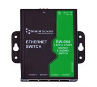 Brainboxes SW-084 1 SFP & 4 PORT GIGABIT ETHERNET SWITCH