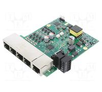 Brainboxes SW-125 Embedded Industrial 5 Port PoE+ 10/100 Ethernet Switch