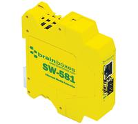 Brainboxes SW-135 Embedded 5 Port PoE+ Gigabit Ethernet Switch