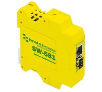 Brainboxes SW-581 Industrial Gigabit SFP Media Converter
