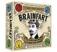 Brainfart 21040 Topsy-Turvy Trivia Card Game for Age 14+