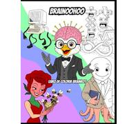 BrainooHoo: Livro de Colorir Brainrot - Versão Português Brasil