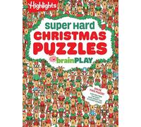 brainPLAY Super Hard Christmas Puzzles: 200+ Challenging Christmas Puzzles, Mazes, Logic Games and Wordplay. Holiday-Themed Activity Book Gift for Kids 7 and Up (brainPLAY Puzzle Books)