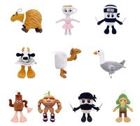 Brainrot 10 Pack Italian Plush Stuffed Animals Brainrot 25 cm Fun Tralalero Tralala Plush Dolls for Kids and Adults, for Brainrot Fans Aged 6+