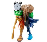 Brainrot Animals Figure Tung Tung Tung Sahur Action Figure Tralalelo Tralala Cartoon Figurine PVC Monster Series Model Desktop Decoration Gift
