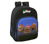 BRAINROT - Animated Children's School Backpack, Children's Backpack, Adaptable to Trolley, Ideal for School Children, Comfortable and Versatile, Quality and Resistance, 26 x 11 x 34 cm