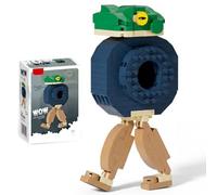 Brainrot Building Blocks Set, Creative Tire Frog Steal a Brainrot Construction Toy, Cute Mini Bricks Brain Rot Toys for Kids & Adults, Creative DIY Educational Toy for Stress Relief & Home Decor