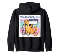 Brainrot Cat Zip Hoodie