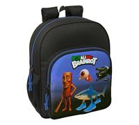 BRAINROT - Children's School Backpack, Adaptable to Trolley, Ideal for School Children, Comfortable and Versatile, Quality and Resistance, 32 x 12 x 38 cm
