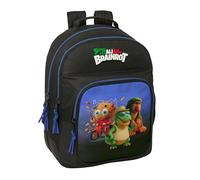 BRAINROT - Children's School Backpack, Ideal for Children of Different Ages, Comfortable and Versatile, Quality and Resistance, 32 x 15 x 42 cm
