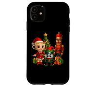 Brainrot Costume Christmas Squad Kids AI Generated Character Case for iPhone 11