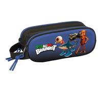BRAINROT - Double 3D Pencil Case, Children's Pencil Case, Ideal for School-Age Children, Comfortable and Versatile, Quality and Resistance, 21 x 6 x 8 cm