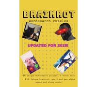 Brainrot Word Search Puzzle Book: Wordsearch puzzles | 46 Unique puzzles | 9 words each | = 414 Brainrot, Gen Z, Alpha Memes and Slang words | 6x9 ... | Funny gift for parents, teens, or boredom