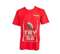 Brains Brewery Try SA Branded T-Shirt X-Large Red
