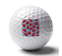 Brains Pattern Novelty Golf Ball Personalised Printed Practice Balls Gifts for Men Women Golfers Father's Day