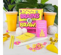 Brains VS Brawn Gift Republic Pink One Size