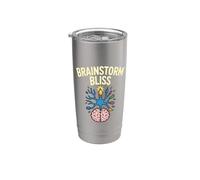 Brainstorm Bliss Creative Artistic Thinking Outside Box Stainless Steel Insulated Tumbler