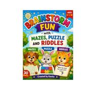 Brainstorm fun: With maze puzzle and riddles